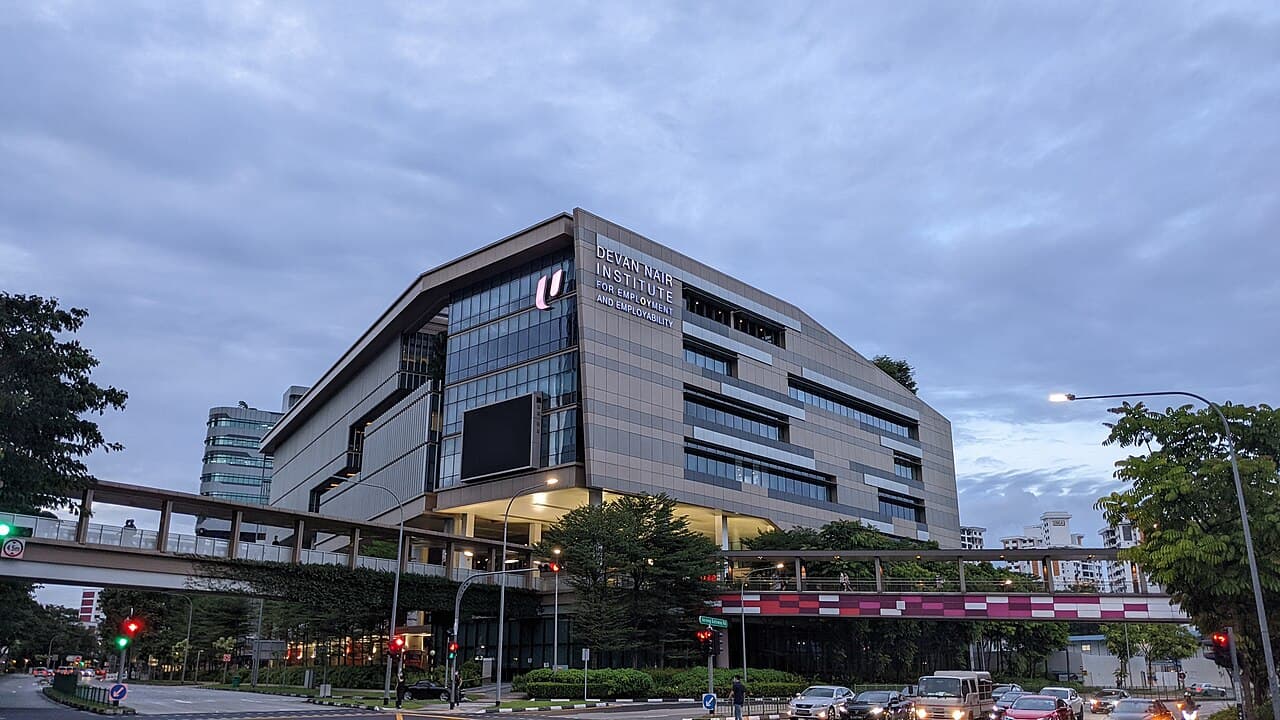 The Devan Nair Institute for Employment and Employability in Jurong East, where MCI's office is located