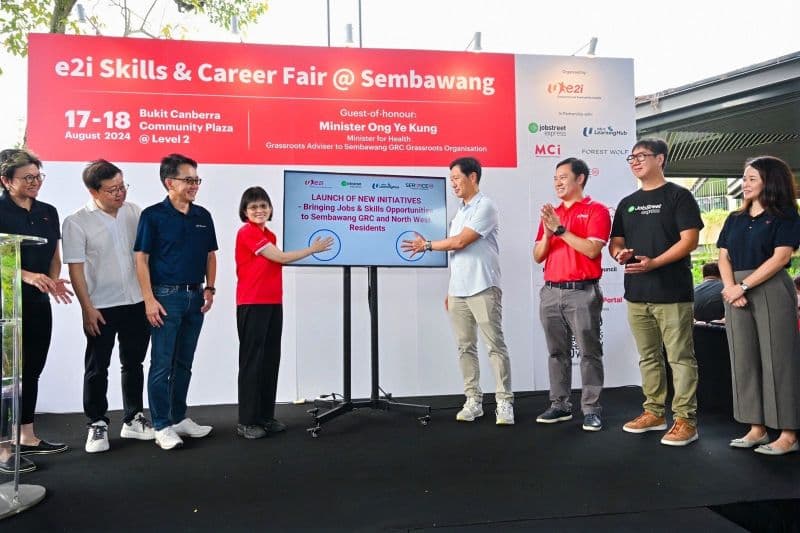 Launch of new initiatives bringing jobs and skills opportunities to Sembawang GRC and North West residents